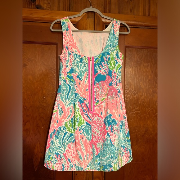 Lilly Pulitzer Lets Cha Cha Shift Dress Size 0 - Picture 2 of 9